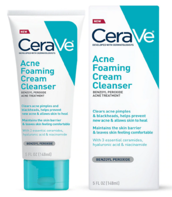 CERAVE - ACNE FOAMING CLEANSER 4%