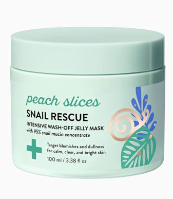 PEACH SLICES - SNAIL RESCUE MASK