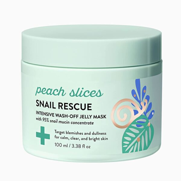 PEACH SLICES - SNAIL RESCUE MASK