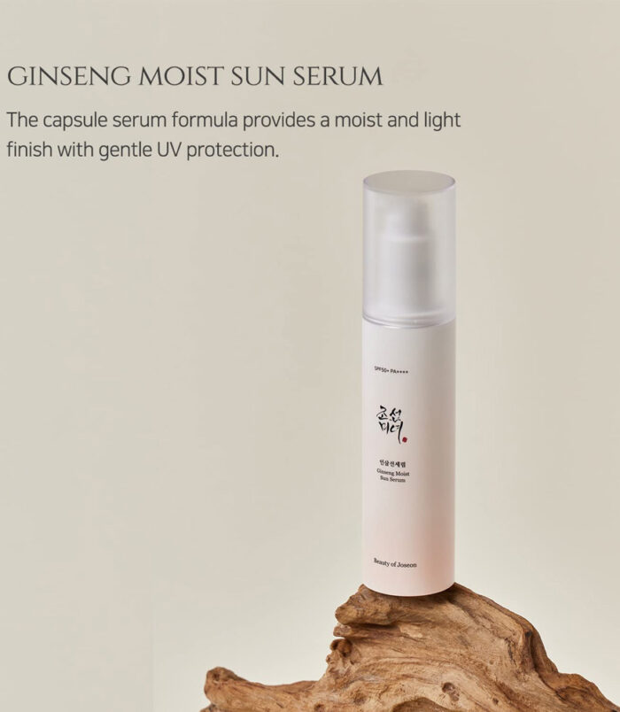 BOJ Ginseng moist sun serum