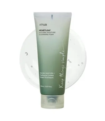 ANUA - SUCCINIC MOISTURE CLEANSING FOAM