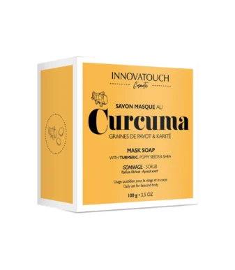 INNOVATOUCH - SAVON MASQUE 2 EN 1 AU CURCUMA