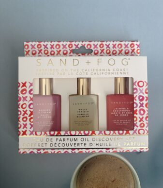 SAND AND FOG - Coffret Découverte Berries & Cream / White Vanilla / Jasmine & Cedarwood