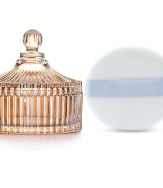 CONTENANT CRYSTAL + HOUPETTE