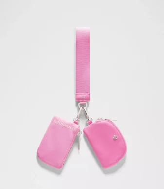 LULULEMON - PORTE CLÉ AVEC 2 POCHETTES
