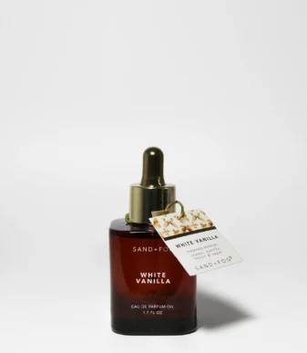 Huile parfumée White Vanilla de sand + fog
