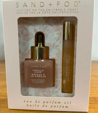 Coffret parfumé Vanilla Cake de sand + fog