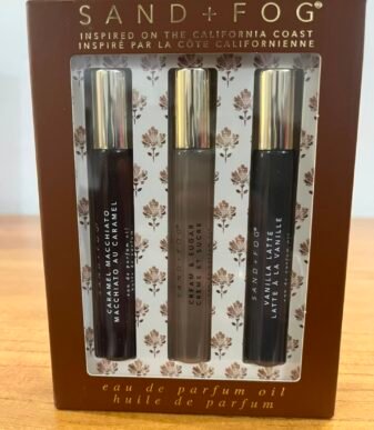 Coffret 3 huiles parfumées Cafe Couture de sand + fog