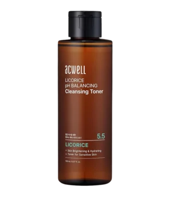 Lotion tonique nettoyante à la réglisse d’Acwell