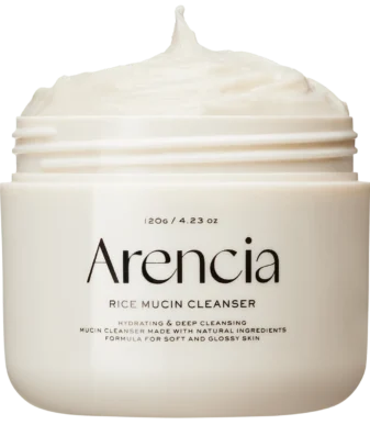 Nettoyant visage au riz Rice Mucin d’Arencia